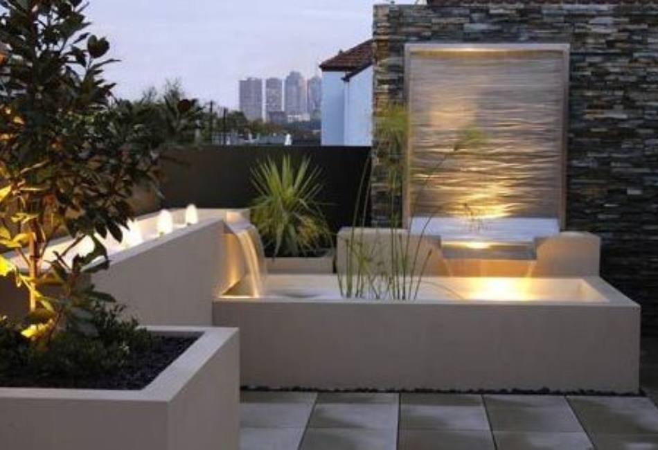 Integrate A Water Element In The Low-Cost Simple Rooftop Design