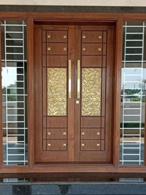 Double Panel Door Design