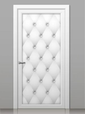 Leather Panels Door Designs