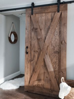 Rustic Barn-Style Panel Door Design